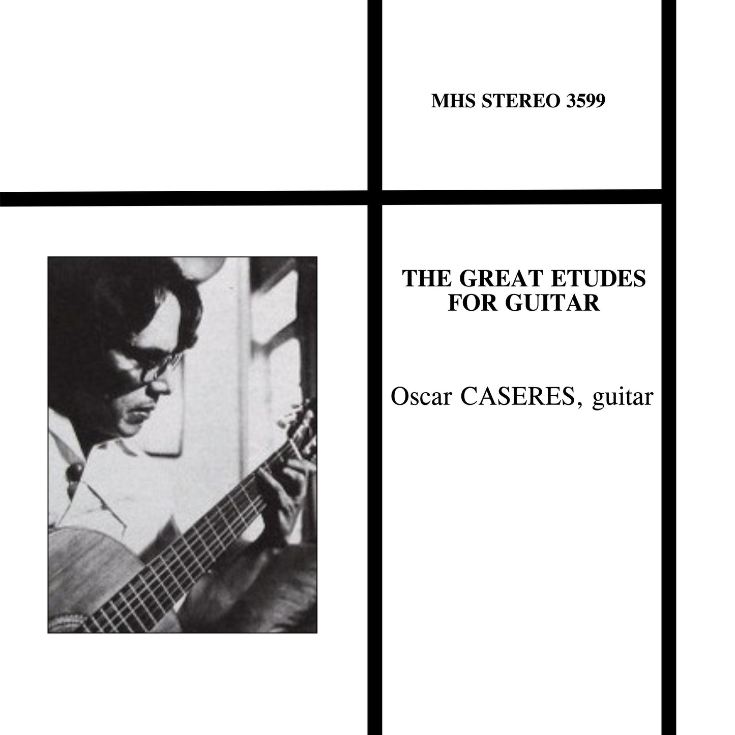 The Great Etudes For Guitar - Oscar Caseres