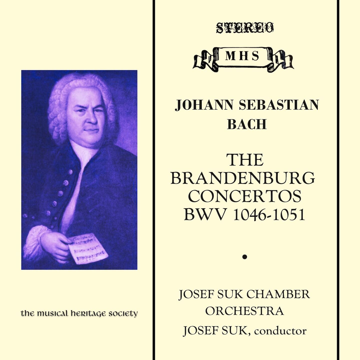 Bach: The Brandenburg Concertos, BWV 1046-1051 - Josef Suk Chamber Orchestra