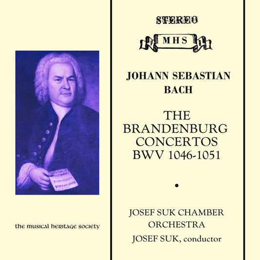 Bach: The Brandenburg Concertos, BWV 1046-1051 - Josef Suk Chamber Orchestra