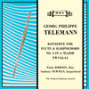 Telemann: Konzert for Flute and Harpsichord No. 3 in A Major - Paula Robison, Anthony Newman