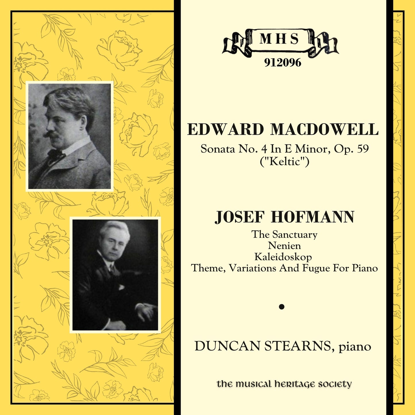 Hofmann & MacDowell: Piano Works - Duncan Stearns