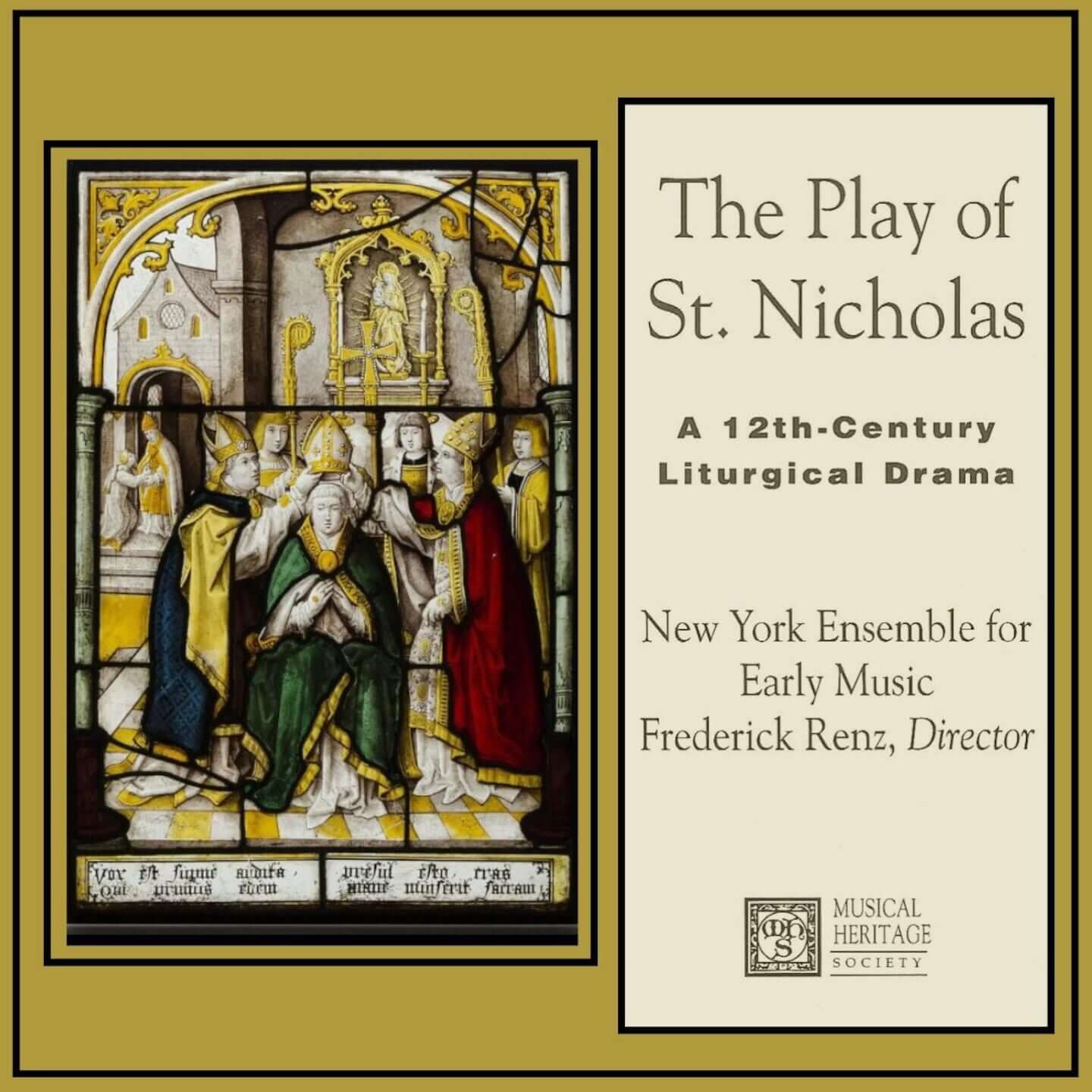 The Play of St. Nicholas: A 12th Century Liturgical Drama - New York Ensemble for Early Music