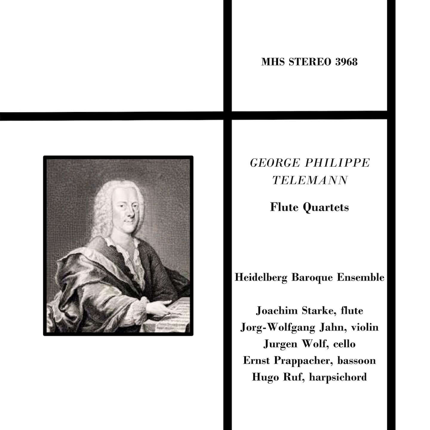 Flute Quartet in B Minor (Suite à 4, TWV 43:h1)