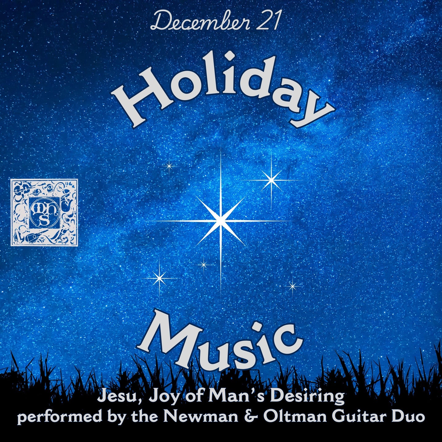 Jesu, Joy of Man's Desiring (arr. for 2 guitars) - Our Free Holiday Download for December 21