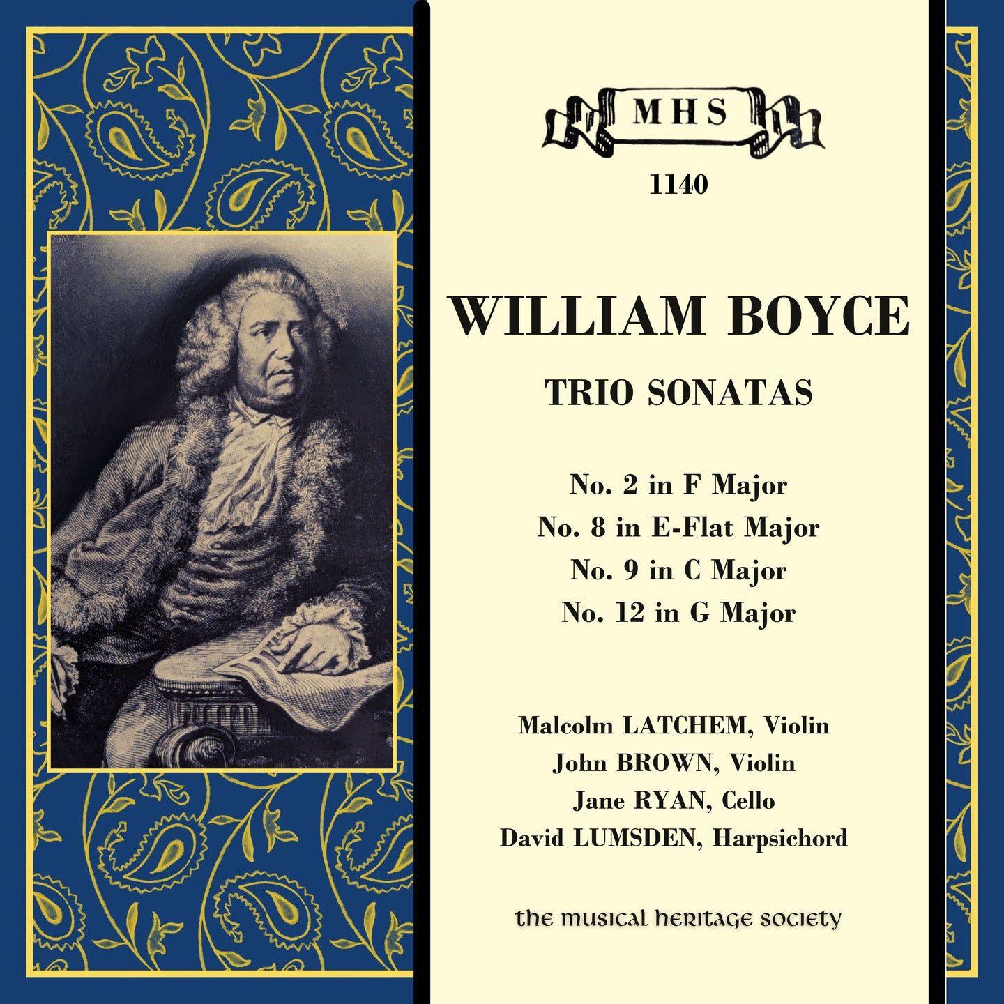 Boyce: Trio Sonatas