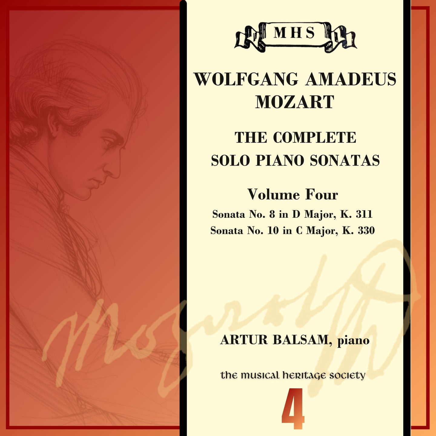 Mozart: The Complete Piano Sonatas, Vol. 4