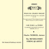 Mozart: Clarinet Quintet (arr. for basset clarinet); von WEBER: Clarinet Quintet - Charles Neiditch, Mendelssohn String Quartet