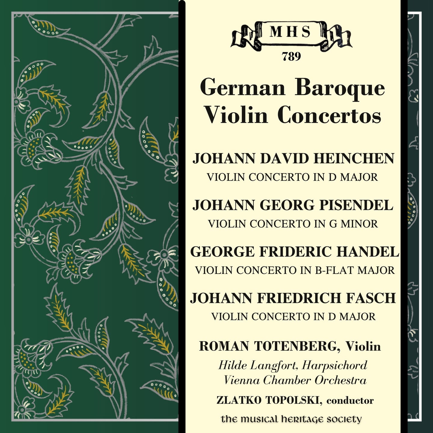PISANDEL: Violin Concerto in G Minor, JunP I.1: I. Largo e staccato - Allegro