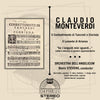 Monteverdi: Il Combattimento di Tancredi e Clorinda; Il Lamento di Arianna;