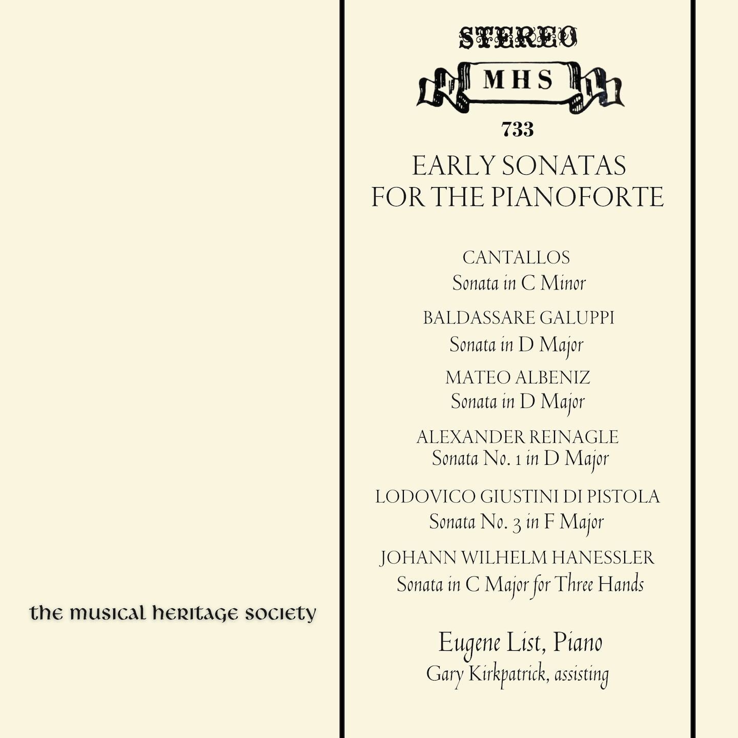 GALUPPI: Sonata in D Major: I. Adagio