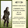 Schumann: Symphony No. 1; Overture to Hermann und Dorothea, Op. 136 - Gewandhaus Orchestra, Kurt Masur