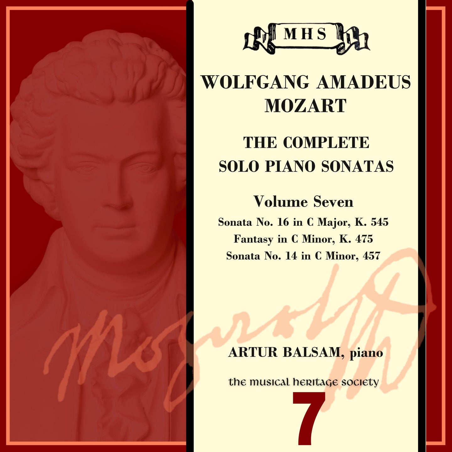 Mozart: The Complete Piano Sonatas, Vol. 7