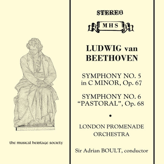 Beethoven: Symphonies 5 & 6 - Adrian Boult, London Promenade Orchestra