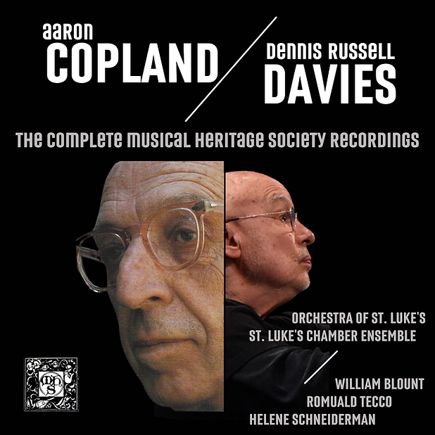 Aaron Copland and Dennis Russell Davies: The Complete Musical Heritage Society Recordings
