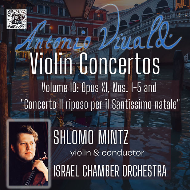 Vivaldi: Violin Concertos, Volume 10: Op. XI, Nos. 1-5 and 