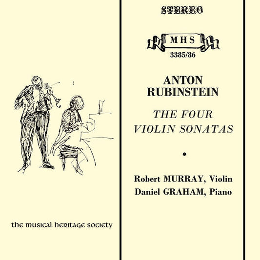 Rubinstein, Anton: The Four Violin Sonatas - Robert Murray, David Graham
