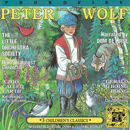 Three Children's Classics: Peter and the Wolf, Gerald McBoing Boing and A Zoo Called Earth