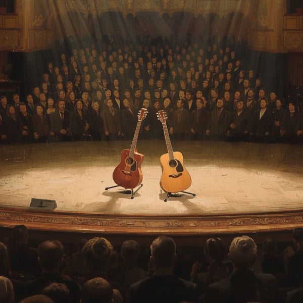 Unalloyed Pleasure: Two Guitars Save Music