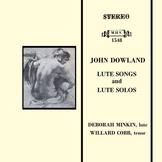 DOWLAND: LUTE SONGS AND LUTE SOLOS - DEBORAH MINKIN, WENDELL COBB