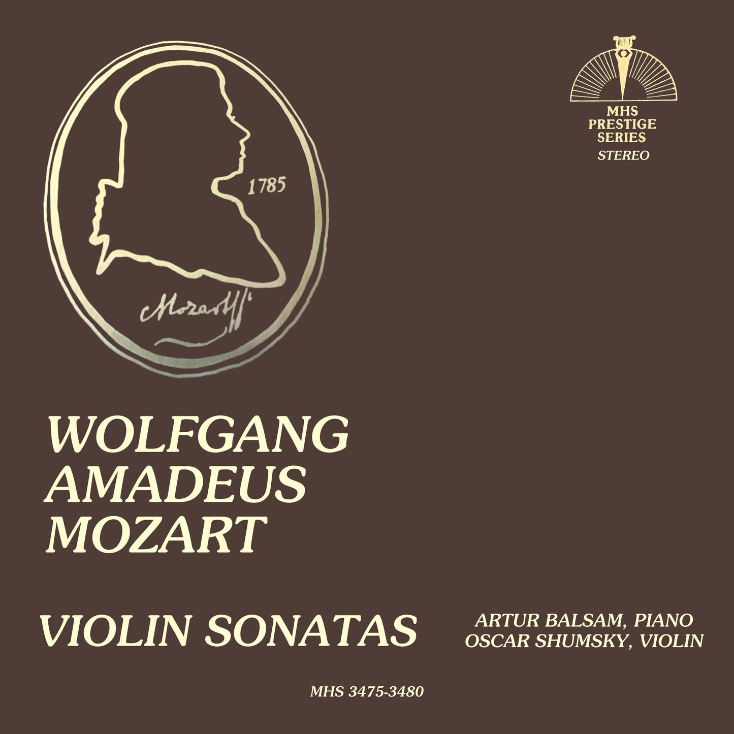 Mozart: Sonatas for Violin and Piano - Oscar Shumsky, Artur Balsam REVIEW