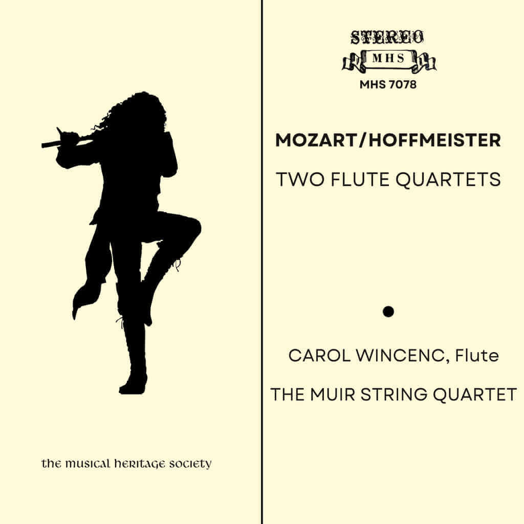Delectable: Mozart Flute Quartets, arranged by Hoffmeister*