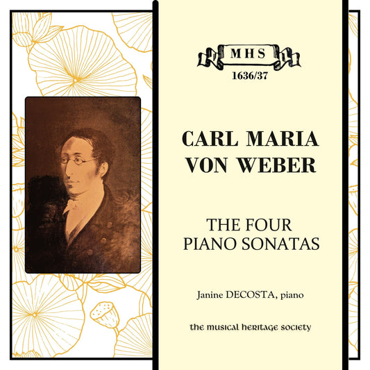 Weber: The Four Piano Sonatas - Janine Decosta