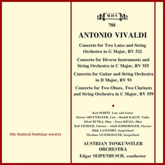 VIVALDI: CONCERTOS FOR DIVERSE INSTRUMENTS - AUSTRIAN TONKUNSTLER ORCHESTRA