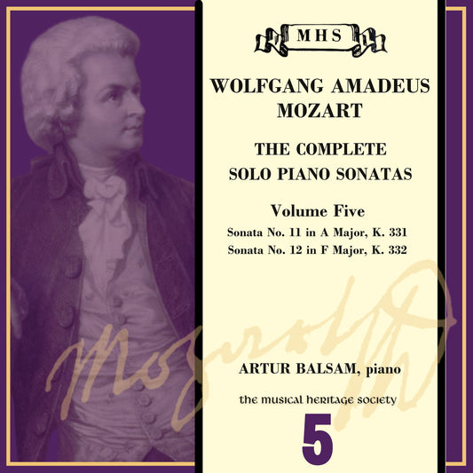 Mozart: The Complete Piano Sonatas, Vol. 5