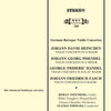 German Baroque Violin Concertos (Heinchen, Pisendel, Handel, Fasch) - Roman Totenberg, Vienna Chamber Orchestra