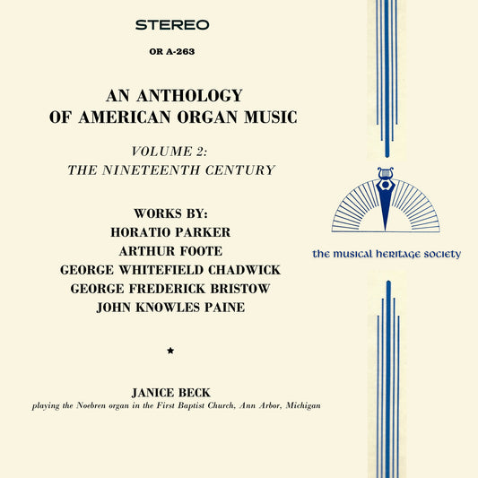 An Anthology of American Organ Music, Vol. 2 - The Nineteenth Century