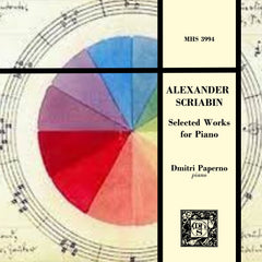 Scriabin: Selected Works for Piano - Dmitri Paperno