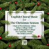 English Choral Music for The Christmas Season