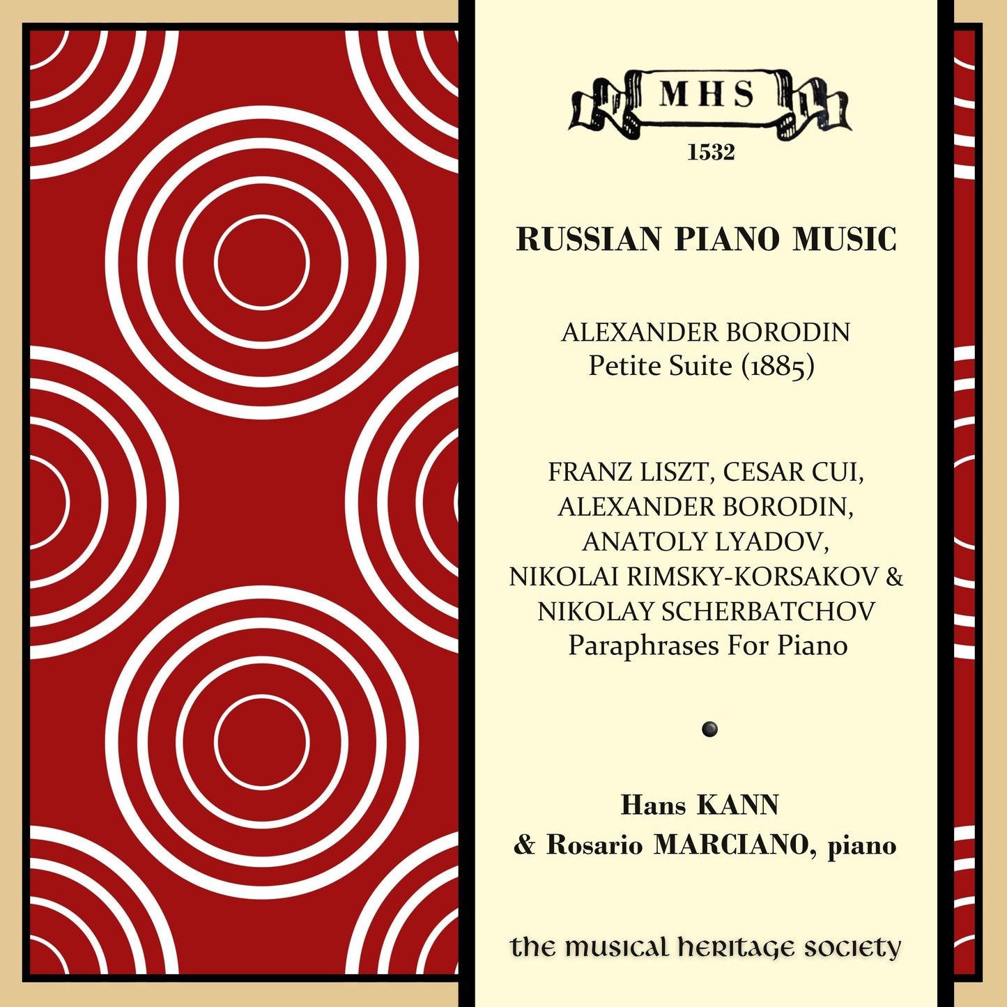 Russian Piano Music - Hans Kann