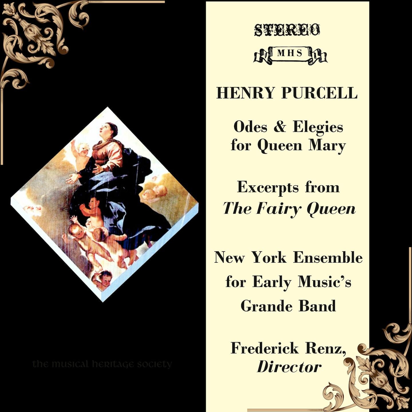 Purcell: Excerpts from The Fairy Queen; Odes and Elegies for Queen Mary - New York Ensemble for Early Music's Grande Bande, Frederick Renz