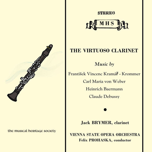 KROMMER: Concerto in E-flat major for Clarinet and Orchestra