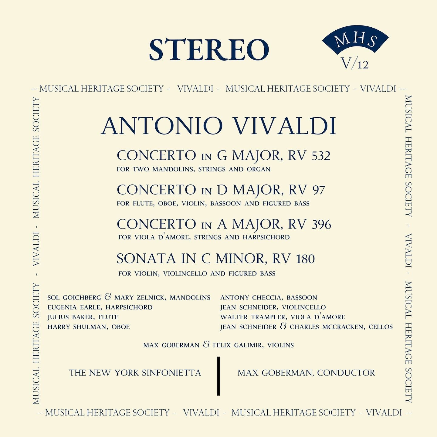 Concerto in D Major for flute, oboe, violin, bassoon and figured bass, RV 94: I. Allegro