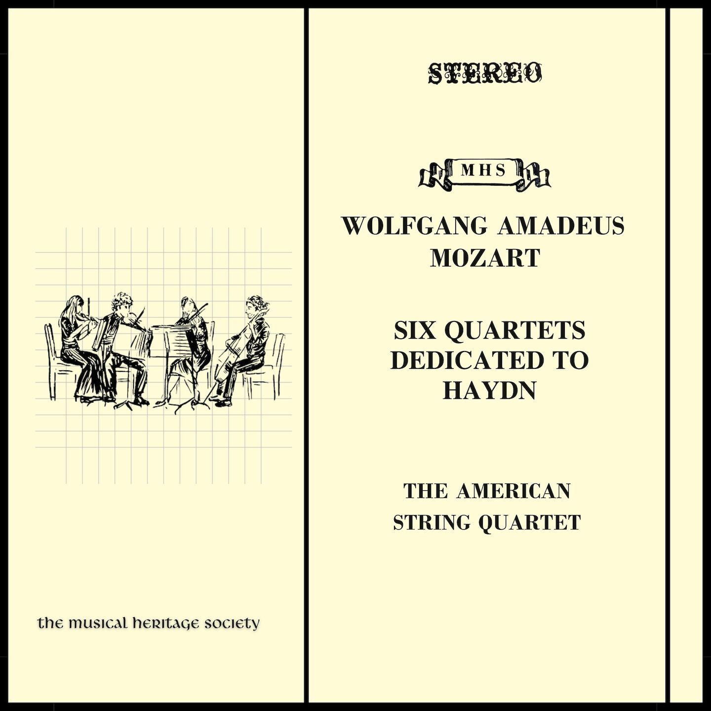 String Quartet No. 19 in C Major, K. 465 "Dissonance": III. Menuetto. Allegro