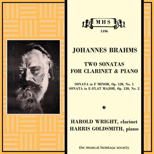 Sonata In E-Flat Major For Clarinet And Piano, Op. 120, No. 2 III. Andante Con Moto; Allegro (Tema Con Variazione)