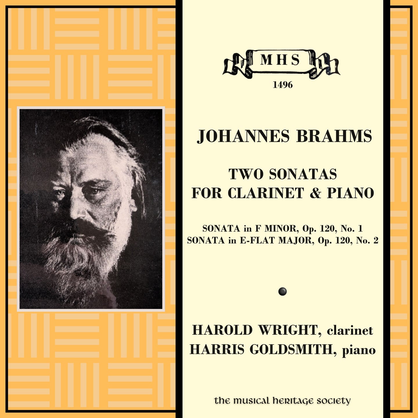 Sonata In F Minor For Clarinet And Piano, Op. 120, No. 1 IV. Vivace