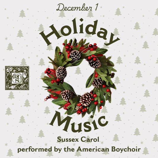 Sussex Carol - Our Free Holiday Song for December 1