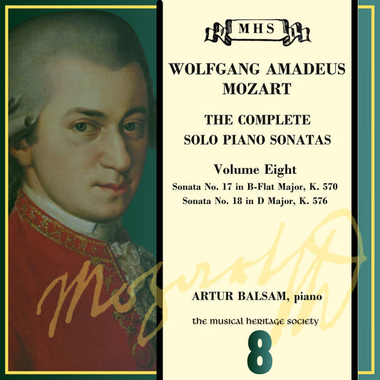 Mozart: The Complete Piano Sonatas, Vol. 8
