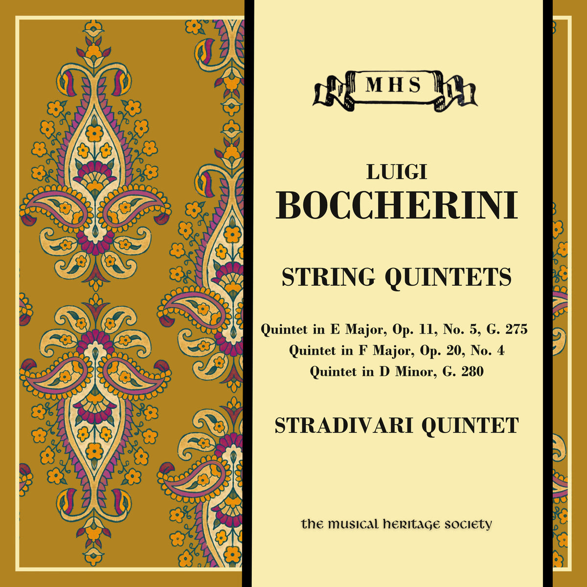 Boccherini: String Quintets