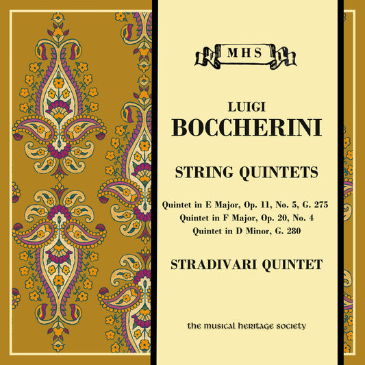Boccherini: String Quintets