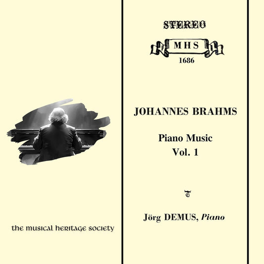 Brahms: Piano Music, Vol. 1 - Jörg Demus
