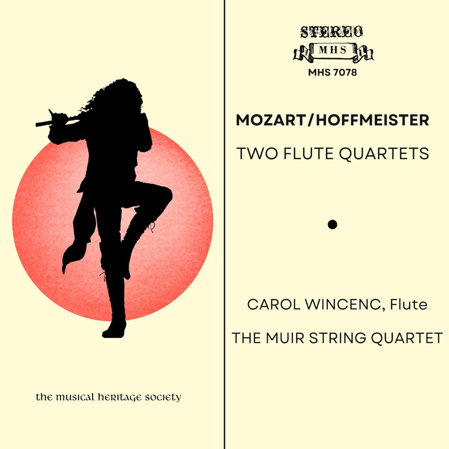 Flute Quartet in C Major: I. Allegro con spirito (After Wolfgang Amadeus Mozart's Piano Sonata No. 7 in C Major, K. 309)