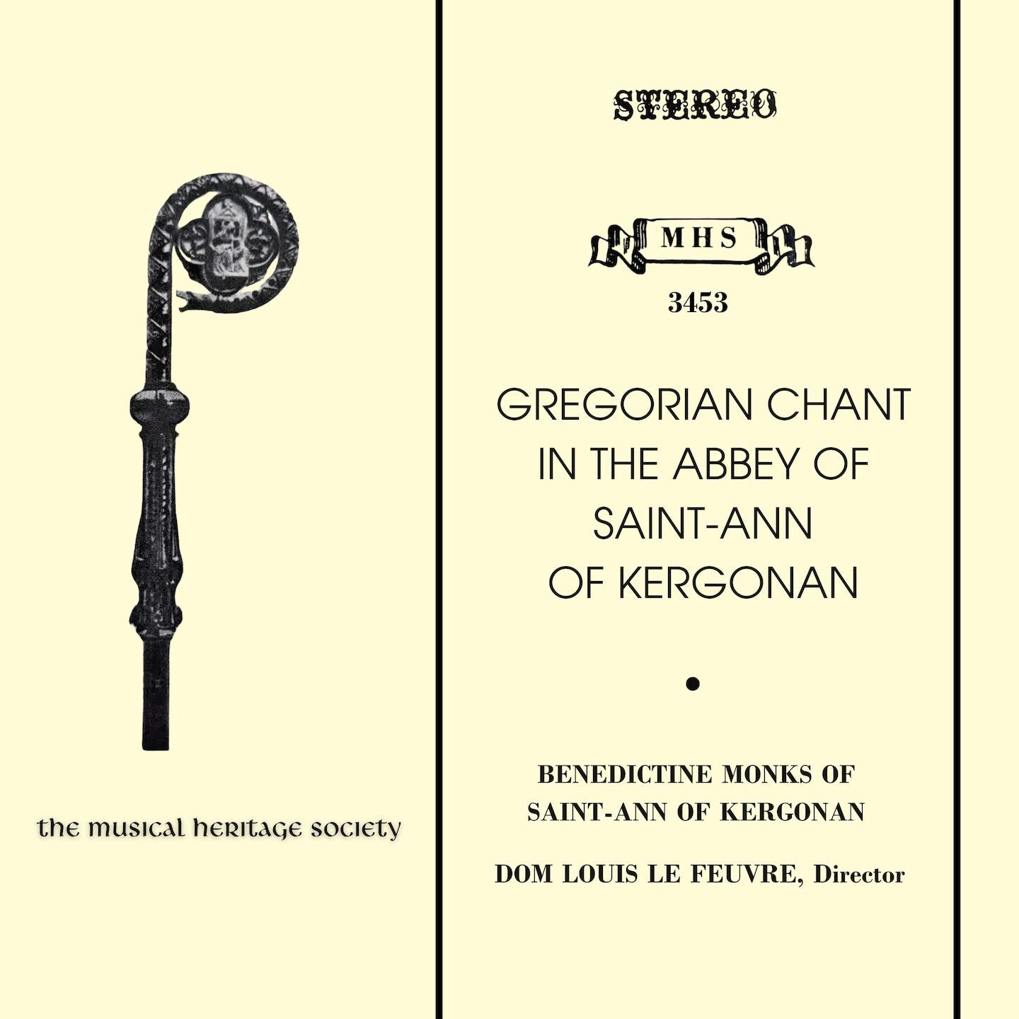 GREGORIAN CHANT IN THE ABBEY OF SAINT-ANN OF KERGONAN