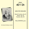 Brahms: Handel Variations, Op. 24; Waltzes, Op. 39, Fantasias, Op. 116 - Misha Dichter