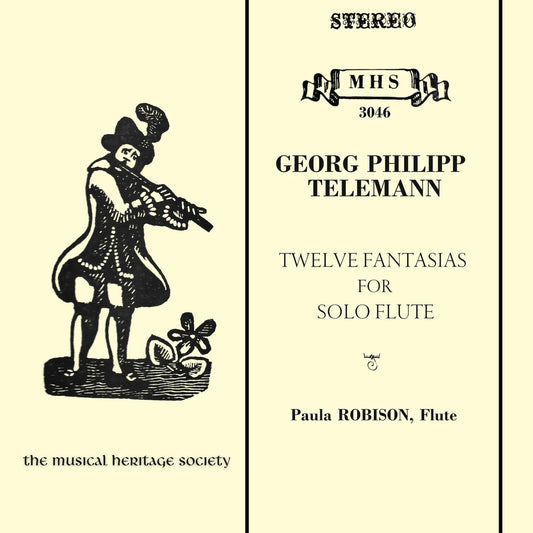 12 Fantasias for Solo Flute: Fantasia in G minor (Grave – Allegro – Grave – Allegro – Dolce – Allegro – Presto)