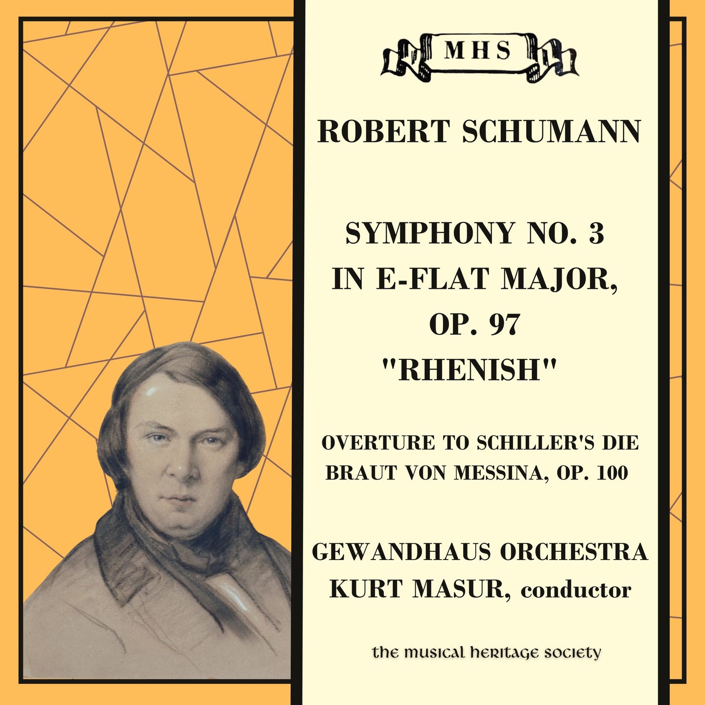Schumann: Symphony No. 3 in E-Flat Major, Op. 94, Overture to "Die Braut von Messina" - Masur, Gewandhaus Orchestra