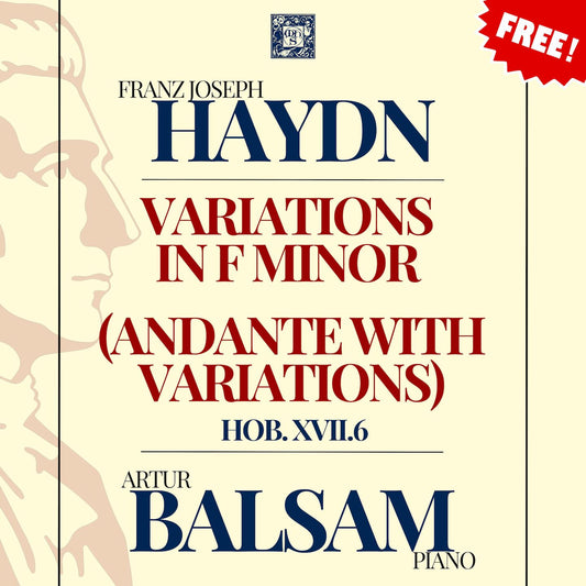 Haydn: Variations in F Minor (Andante with Variations), Hob. XVII:6